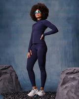 DRYFORCE® Long Sleeve Mock Neck