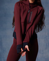 DRYFORCE® Double Layer Jacket | Plum Wine