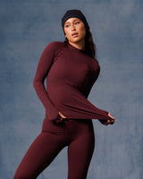 DRYFORCE® Long Sleeve Mock Neck