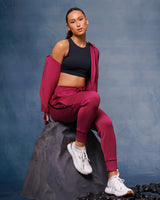 Train Mid-Rise Jogger | Wild Orchid