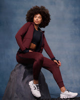 DRYFORCE® Double Layer Jacket | Plum Wine