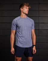 SmartTech Raglan Shirt | Blue Depths