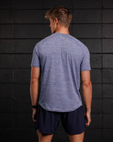 SmartTech Raglan Shirt | Blue Depths