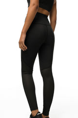 Split Mesh Legging