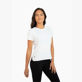 Women's Bonded Tech Tee | White