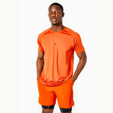Men's Bonded Tech Tee | Orange Oxide