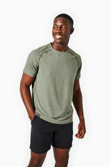 The Liberty Performance Tee | Bronze Green