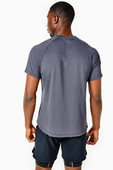 DRYFORCE® Short Sleeve Raglan | Charcoal