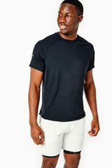 DRYFORCE® Short Sleeve Raglan | Black