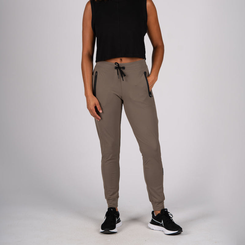 The Movement Jogger - Taupe and Teal