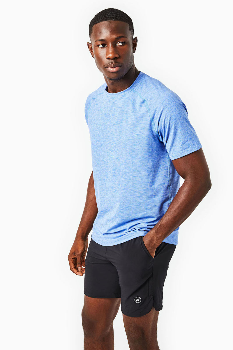 The Liberty Performance Tee | Bright Blue