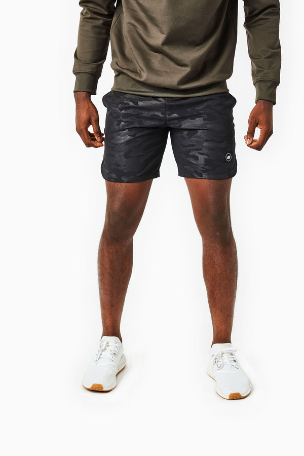 The 7” Training Short | Black Camo