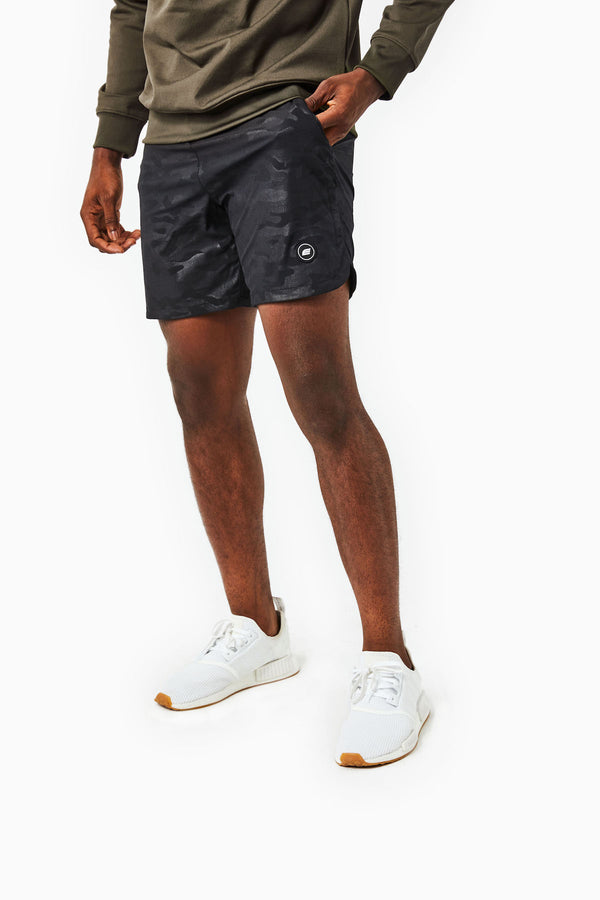 The 7” Training Short | Black Camo