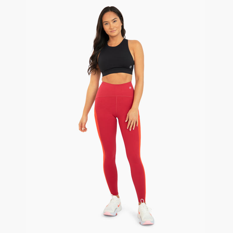 DRYFORCE™️ Bonded Sculpt Tight 25" | Red Rouge