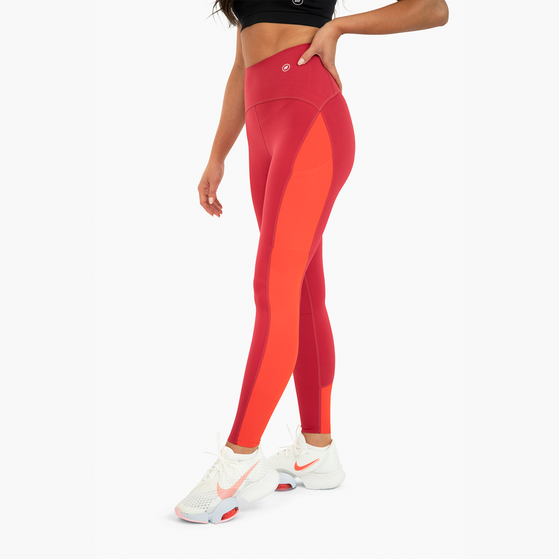 DRYFORCE™️ Bonded Sculpt Tight 25" | Red Rouge